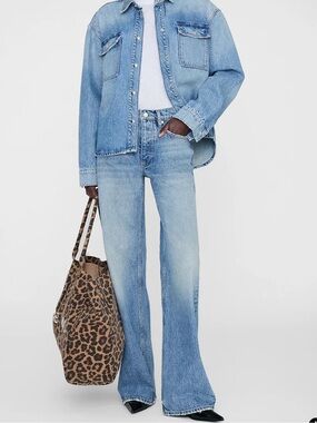 Annie Bing Hugh Jean 32” Baltic Blue
